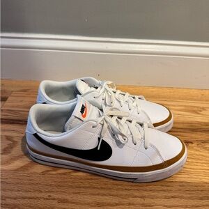 Nike Classic White Lace-Up Sneakers